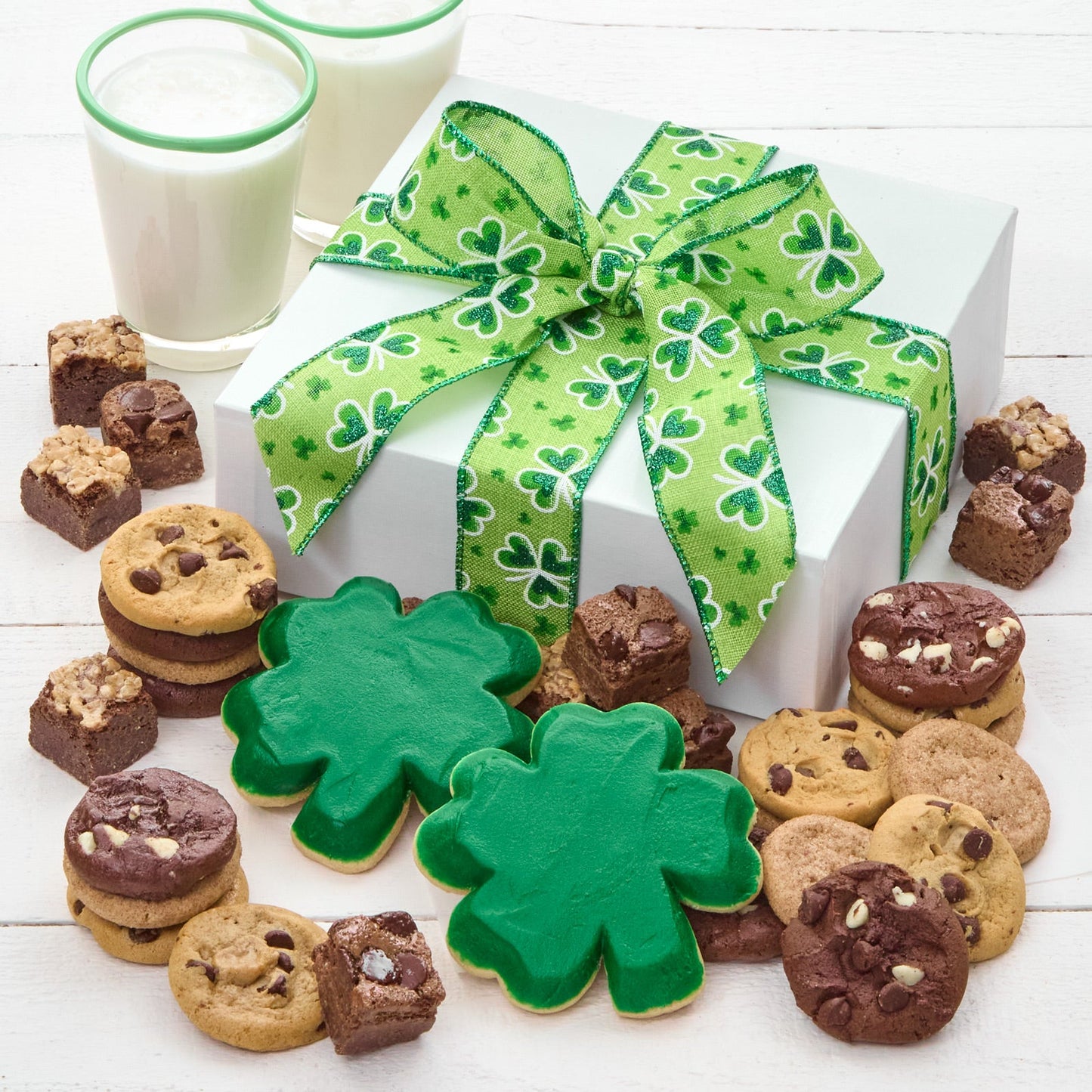 Shamrock Cookie Combo Box