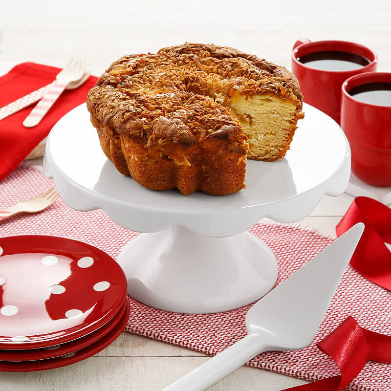 8" Pineapple Coconut Coffee Cake