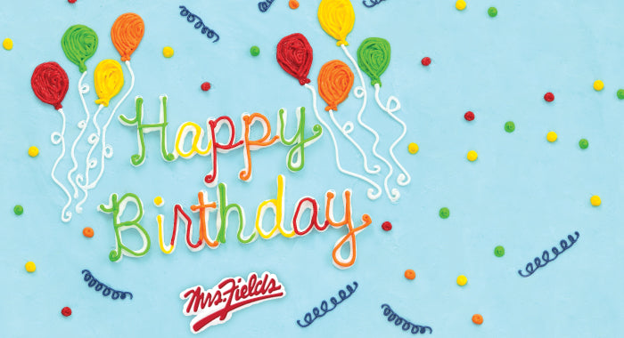 anniversary, cookies, gifts, gift, cookie, mrs. fields, birthday