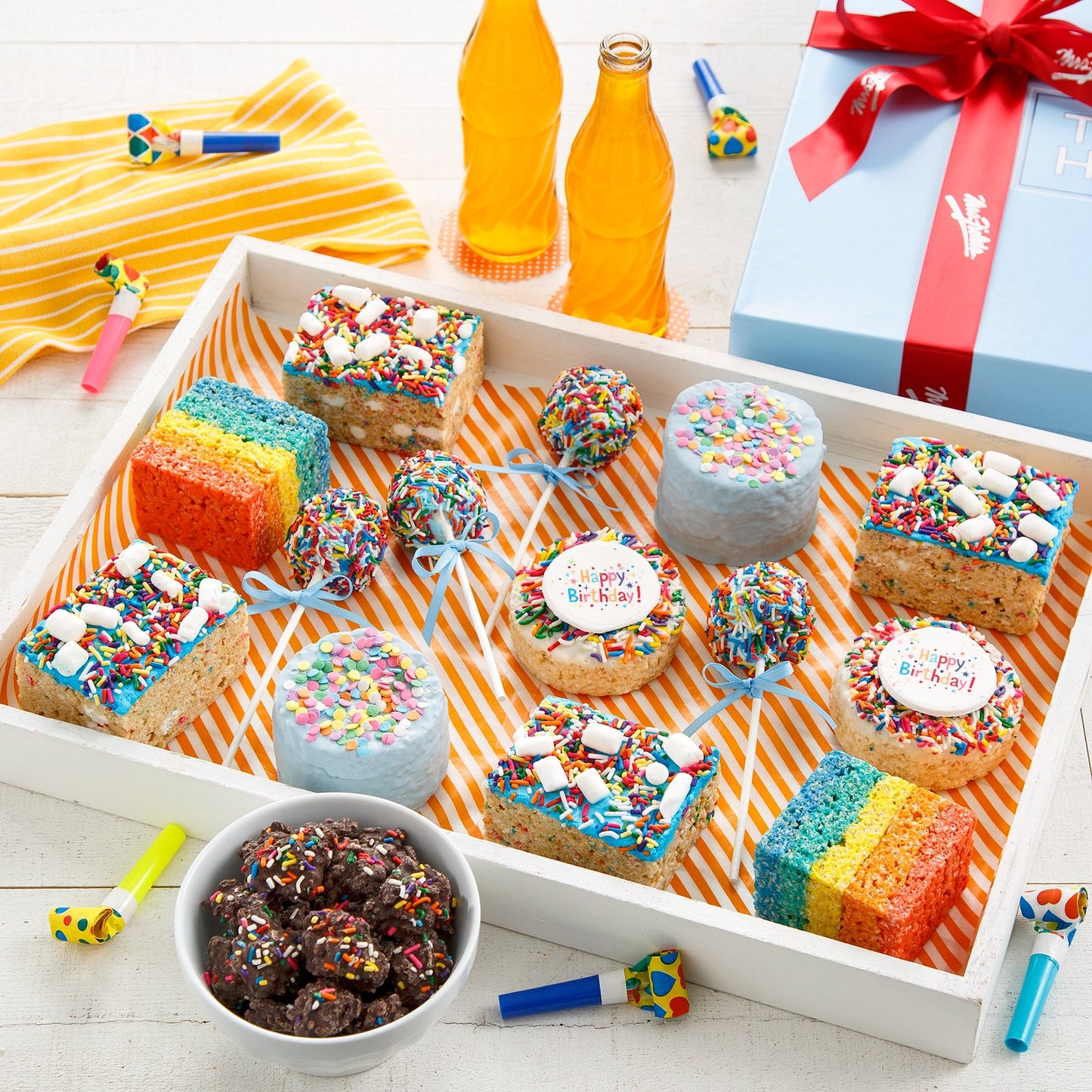 Birthday Party Deluxe Rice Krispie Treats Box