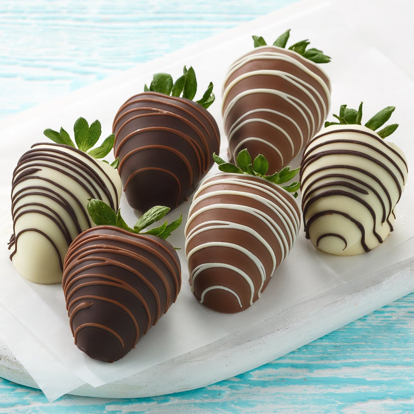 Half Dozen Classic Belgian Chocolate Strawberries