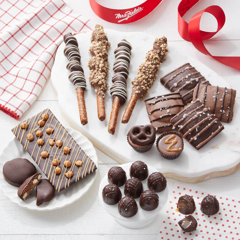 Belgian Chocolates & Caramel Combo